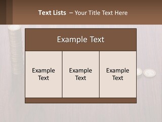 Unit Part Supply PowerPoint Template