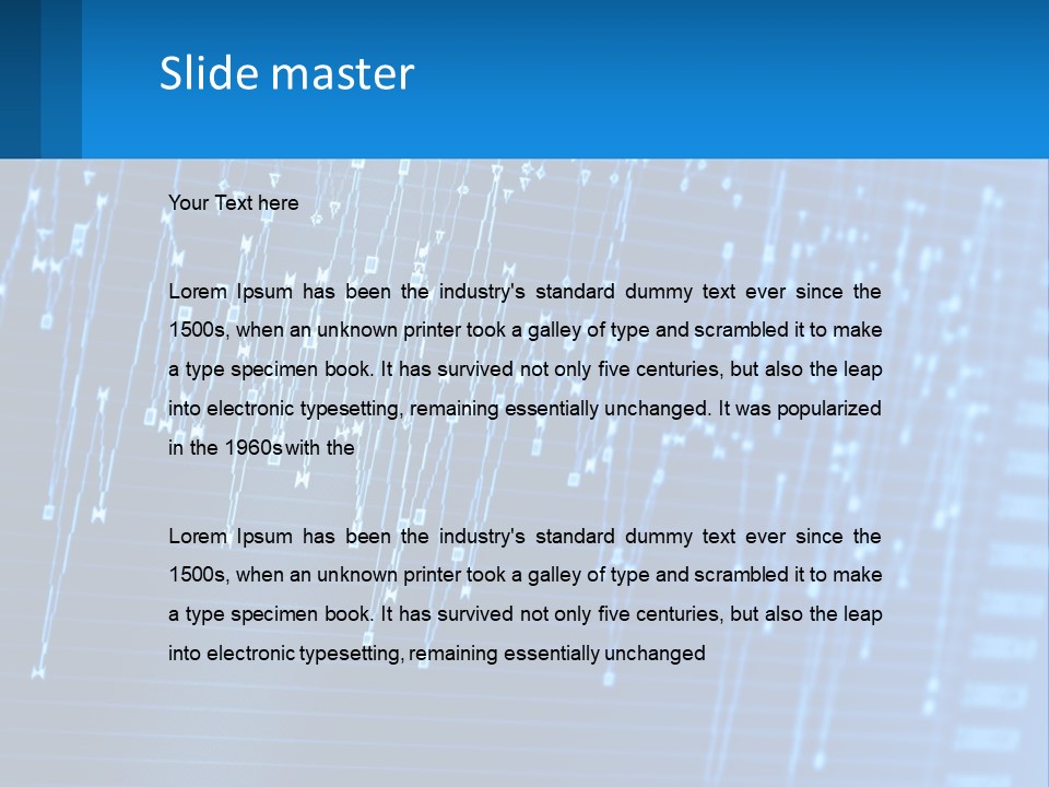 Technology Switch Climate PowerPoint Template