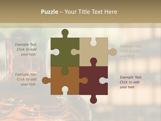 Electric White Unit PowerPoint Template