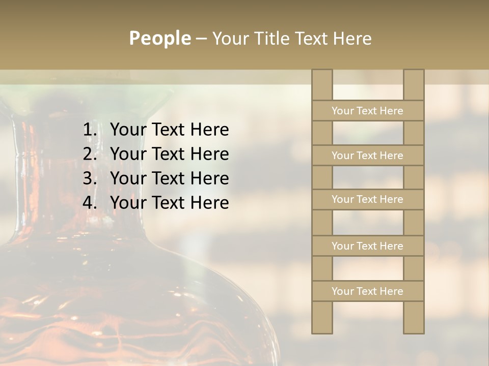 Electric White Unit PowerPoint Template