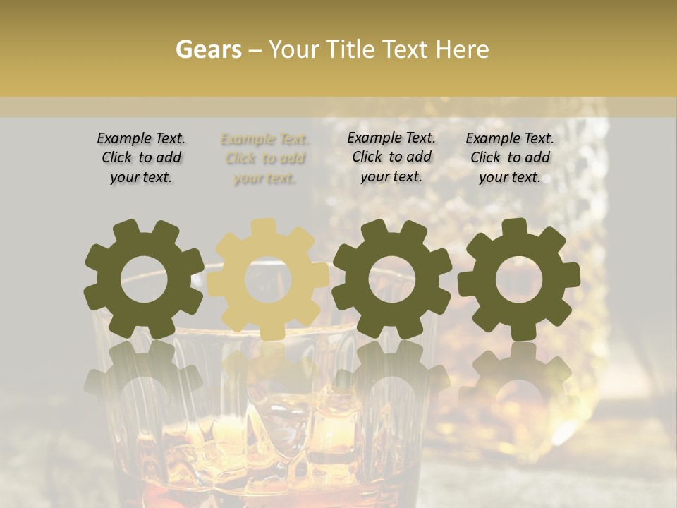 Electric Part Heat PowerPoint Template