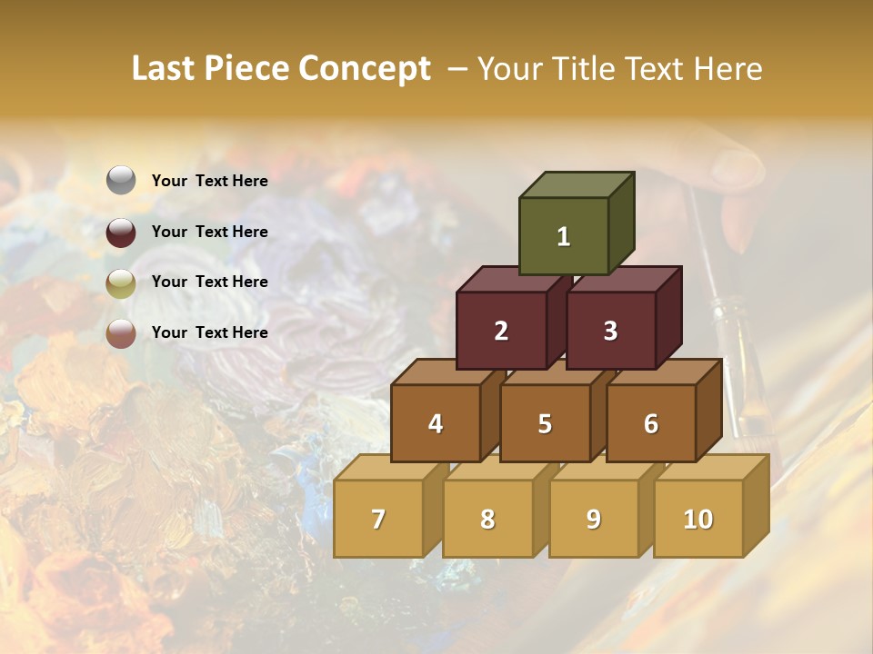 Conditioner Energy Unit PowerPoint Template