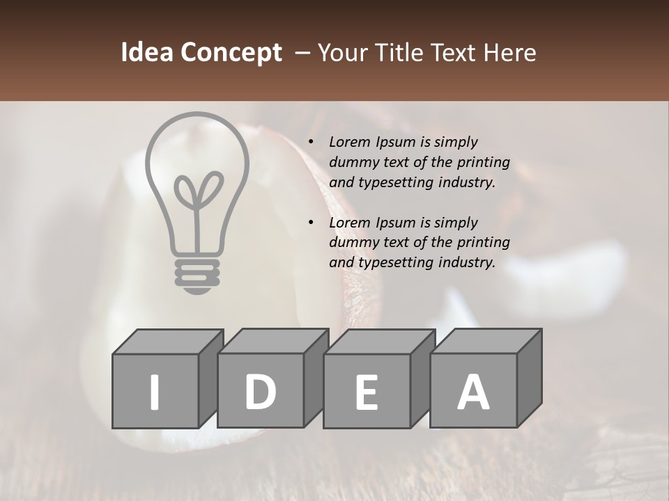 Energy Technology Cold PowerPoint Template