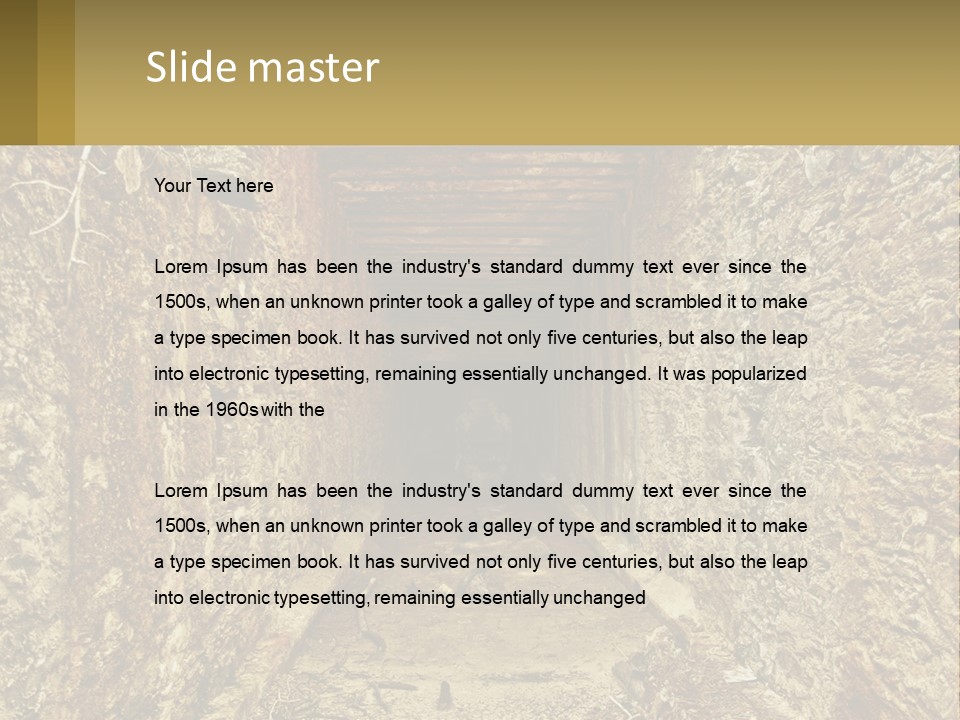 Condition Cooling Conditioner PowerPoint Template