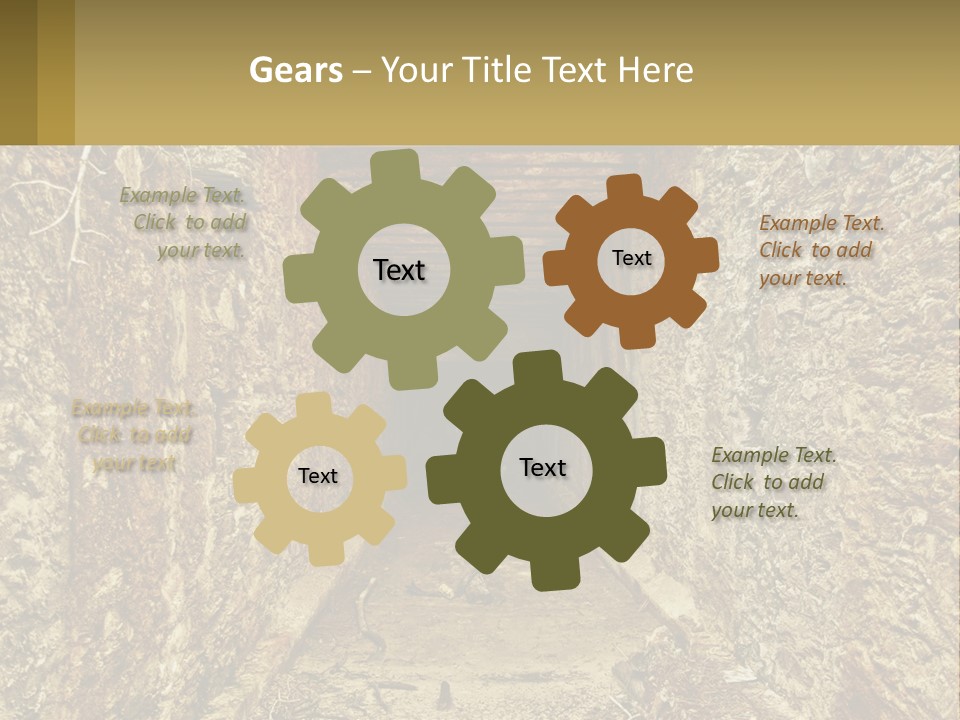 Condition Cooling Conditioner PowerPoint Template