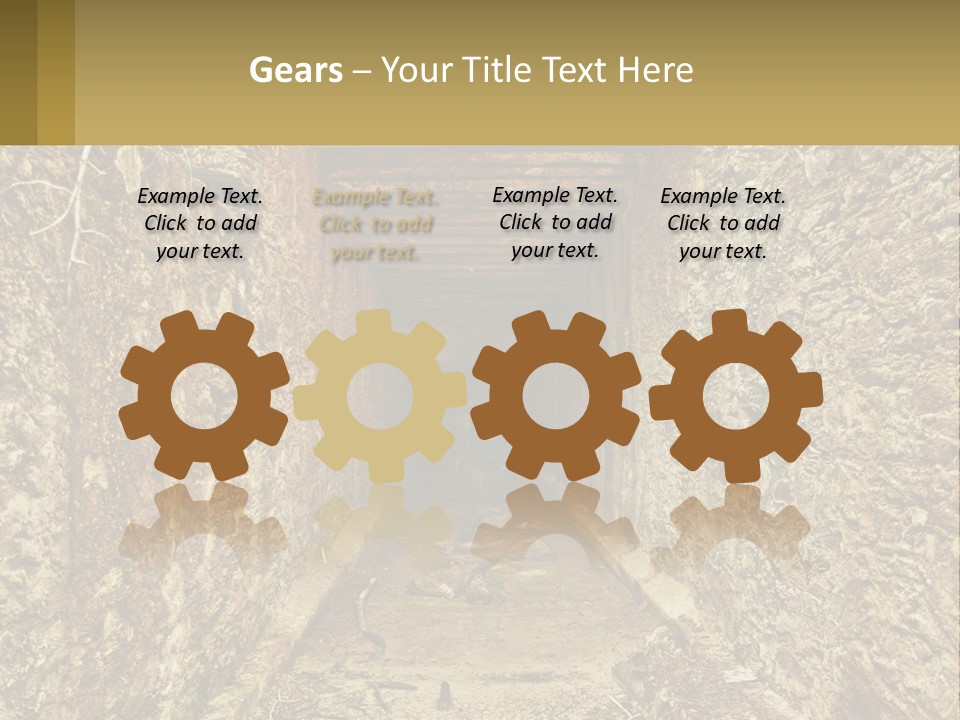 Condition Cooling Conditioner PowerPoint Template