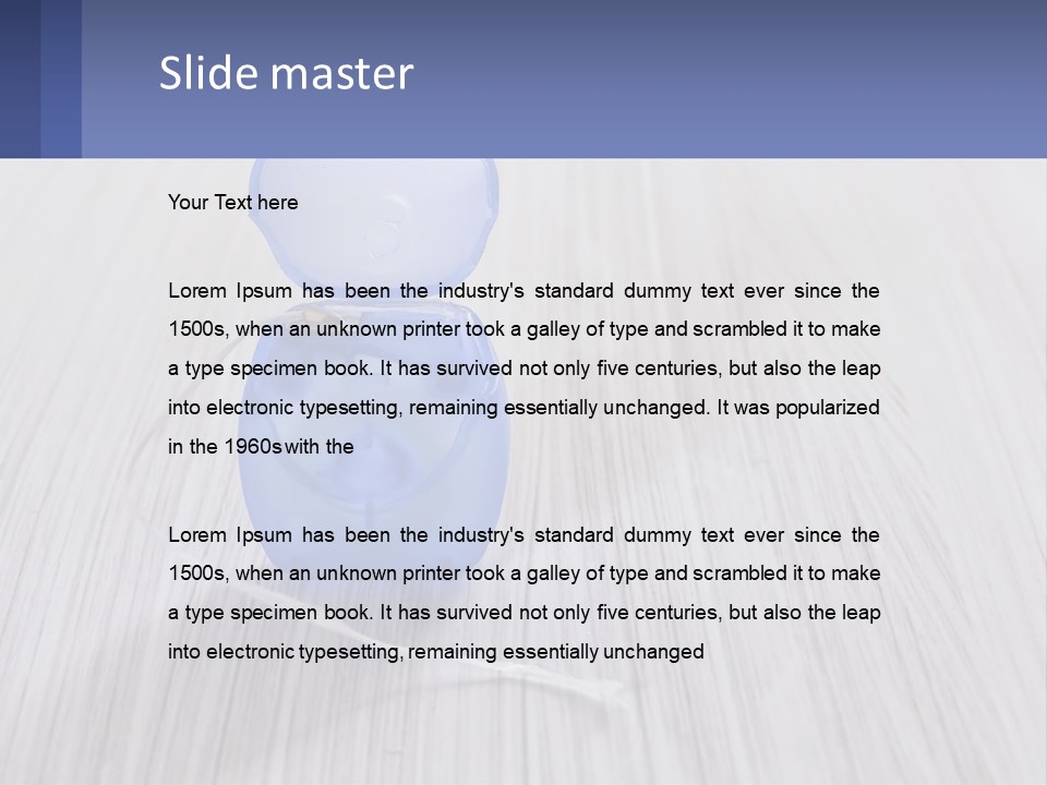 Unit Electricity Remote PowerPoint Template