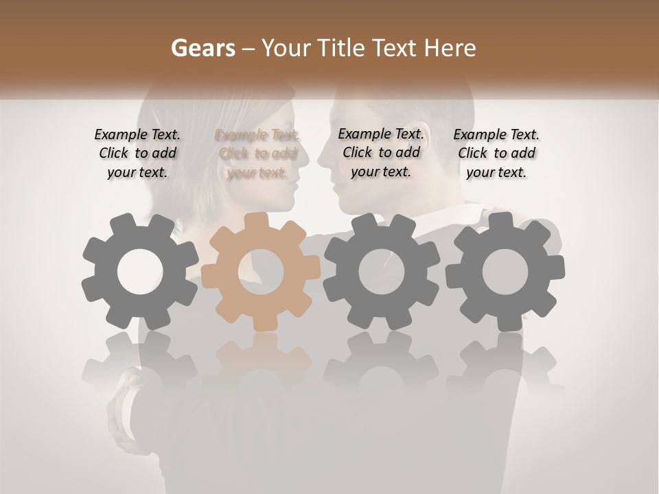 Power Cold Electricity PowerPoint Template