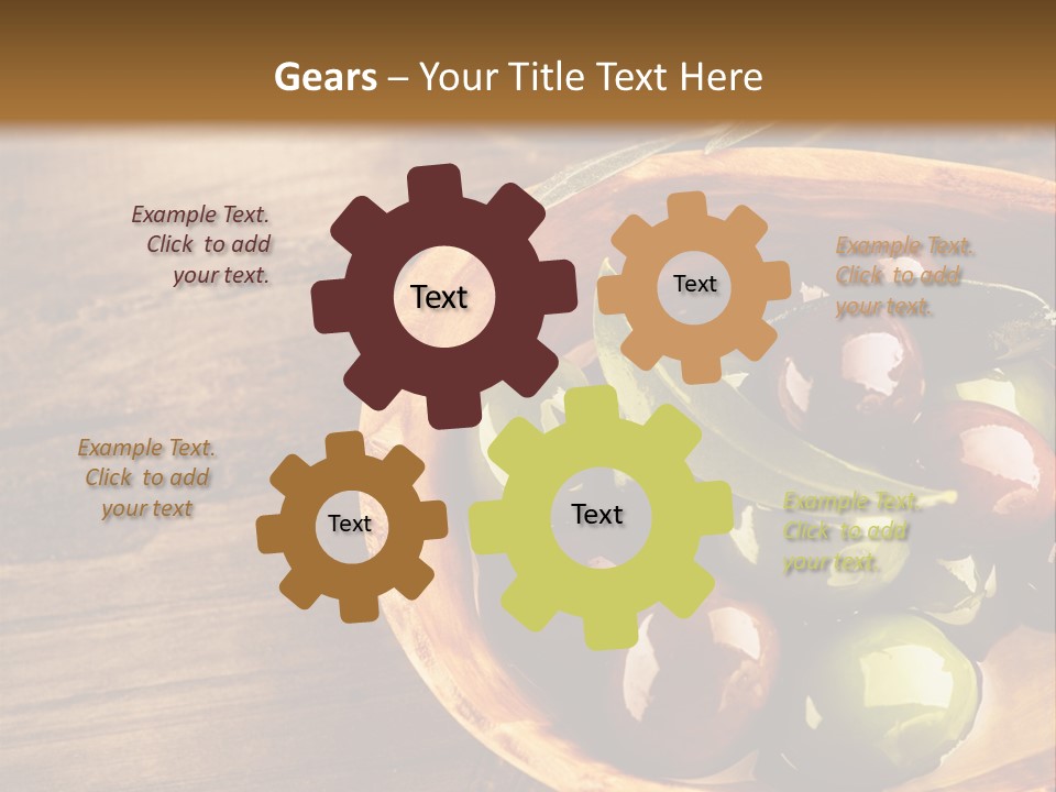 White Cool Supply PowerPoint Template