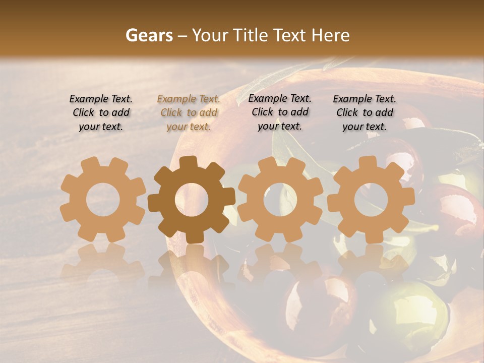 White Cool Supply PowerPoint Template