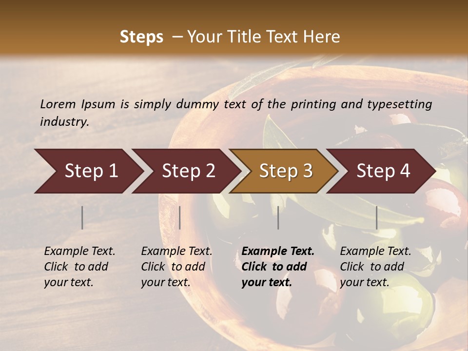 White Cool Supply PowerPoint Template