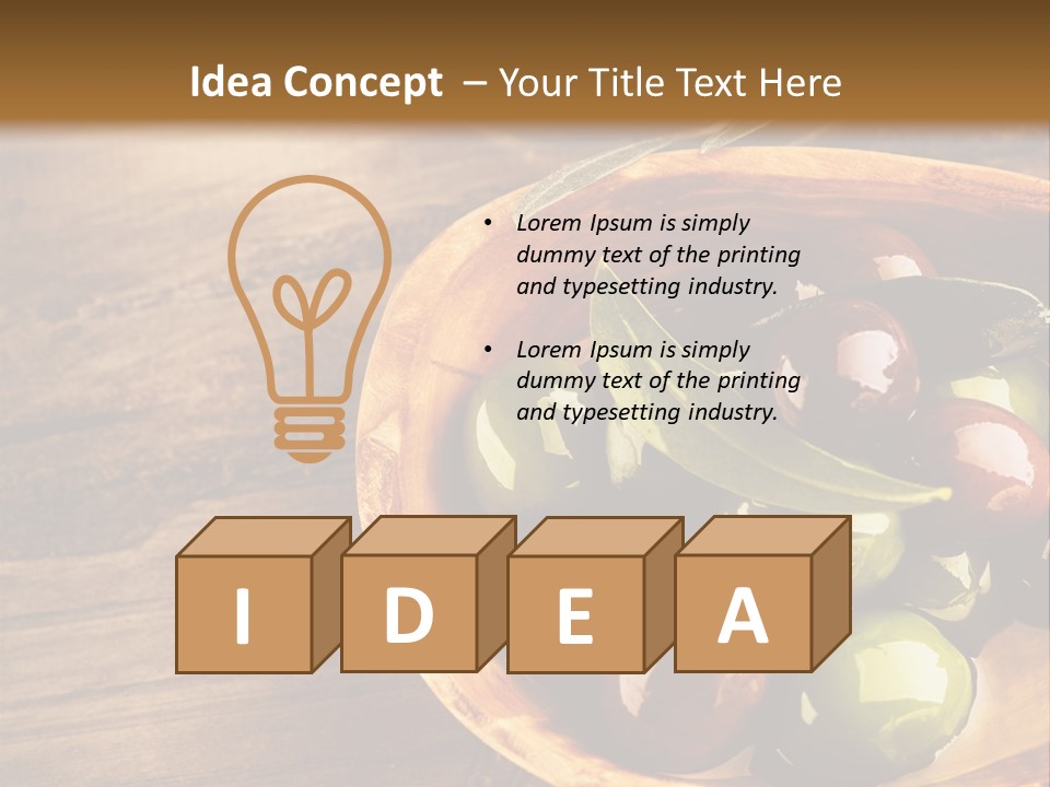 White Cool Supply PowerPoint Template