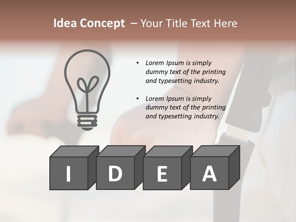 Electricity Unit Climate PowerPoint Template