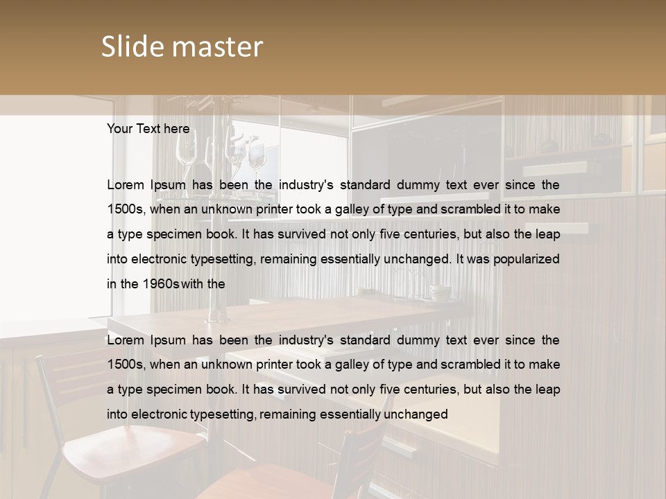 Electric Remote Unit PowerPoint Template