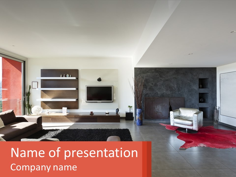 Supply Air Home PowerPoint Template