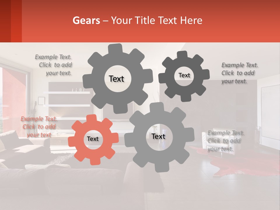 Supply Air Home PowerPoint Template