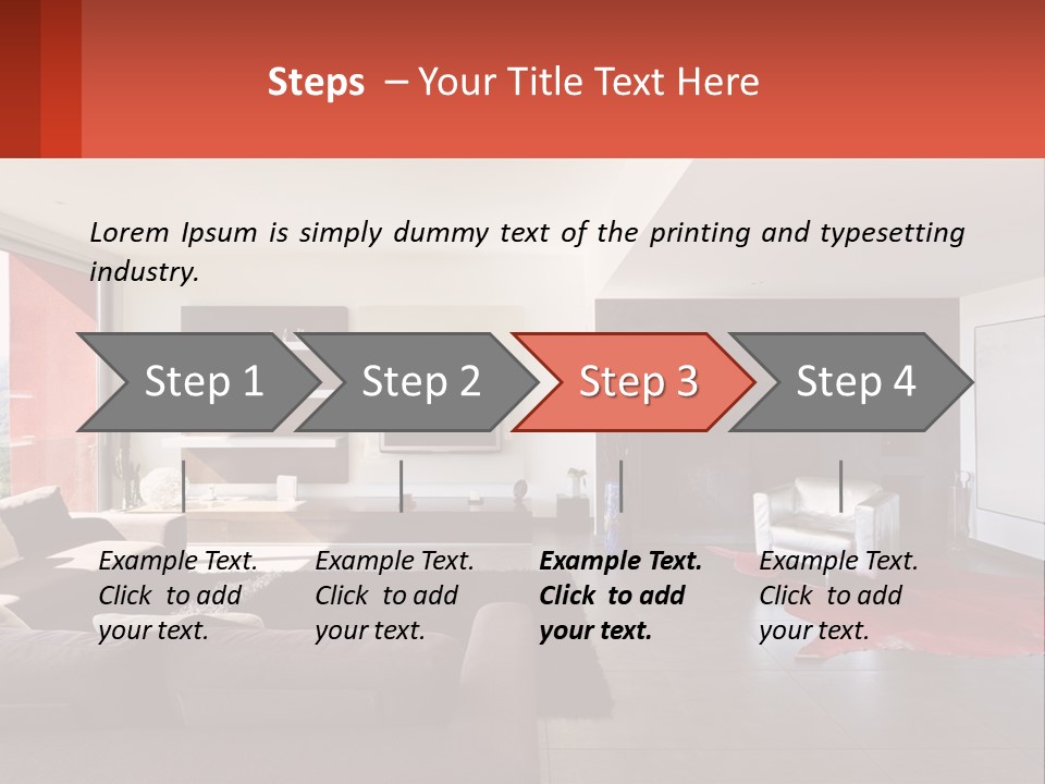Supply Air Home PowerPoint Template