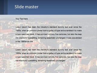 House Cooling Supply PowerPoint Template