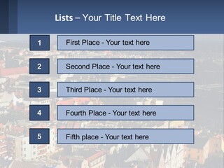 House Cooling Supply PowerPoint Template