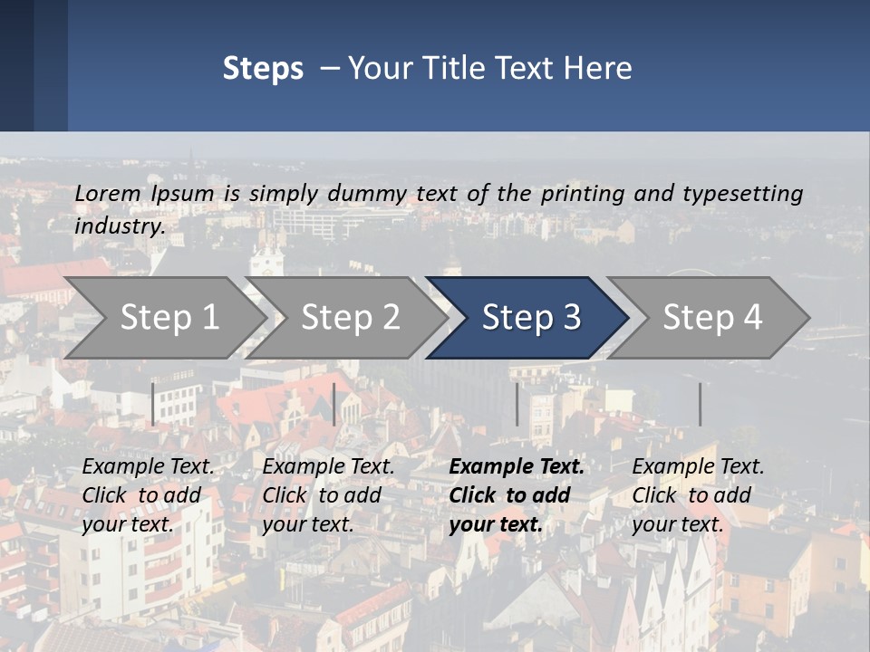 House Cooling Supply PowerPoint Template