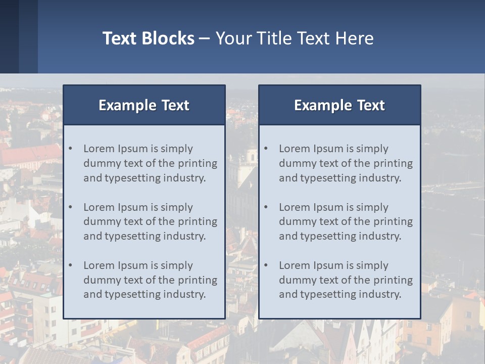 House Cooling Supply PowerPoint Template