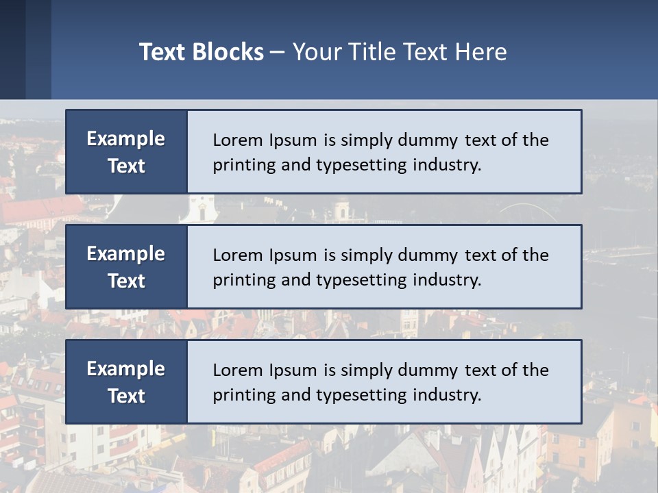 House Cooling Supply PowerPoint Template
