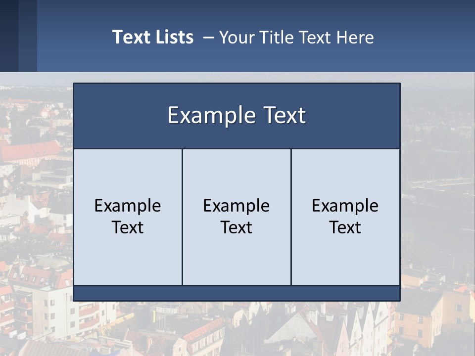 House Cooling Supply PowerPoint Template