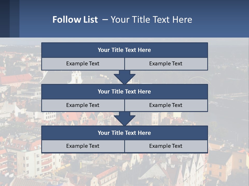 House Cooling Supply PowerPoint Template