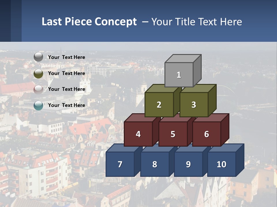 House Cooling Supply PowerPoint Template