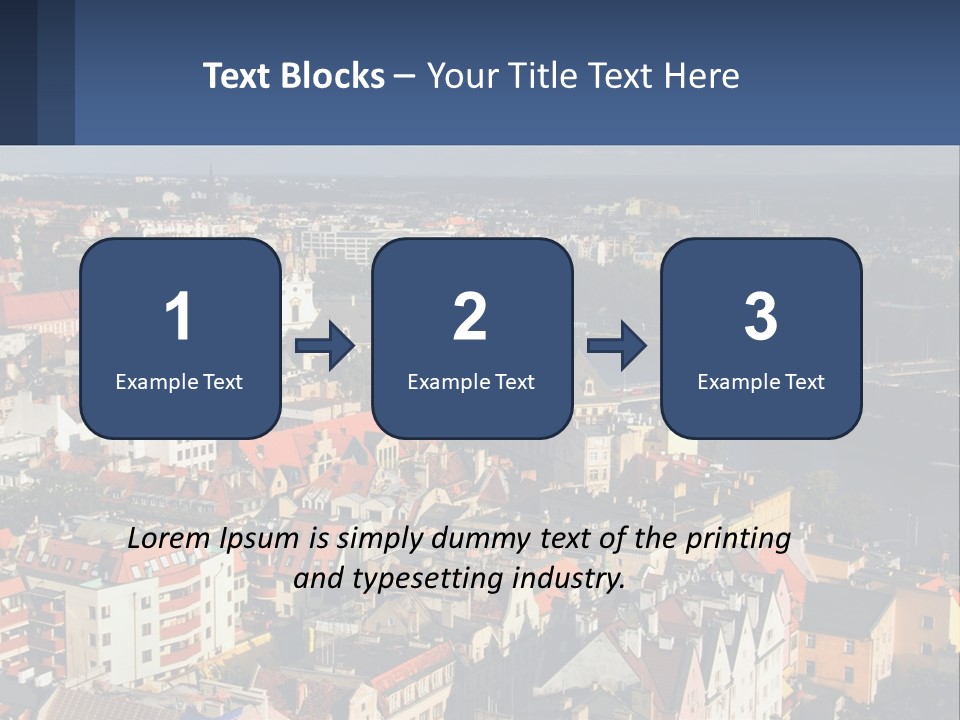 House Cooling Supply PowerPoint Template