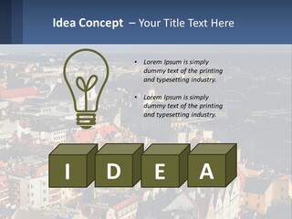 House Cooling Supply PowerPoint Template