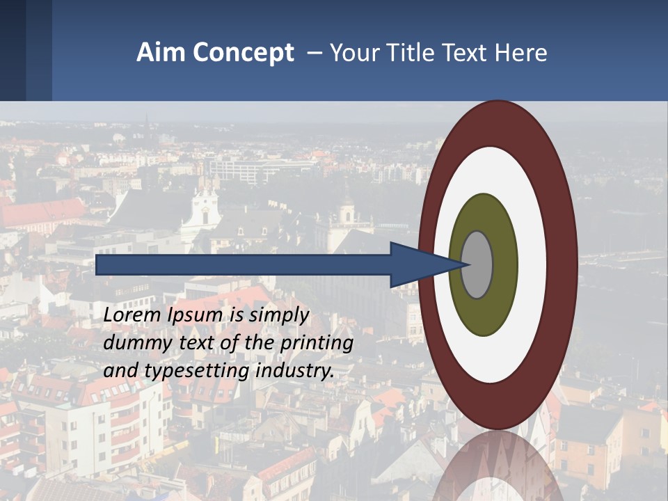 House Cooling Supply PowerPoint Template