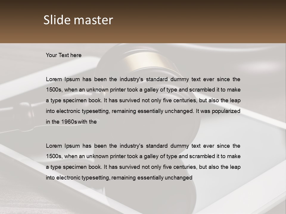 Energy Conditioner Electricity PowerPoint Template