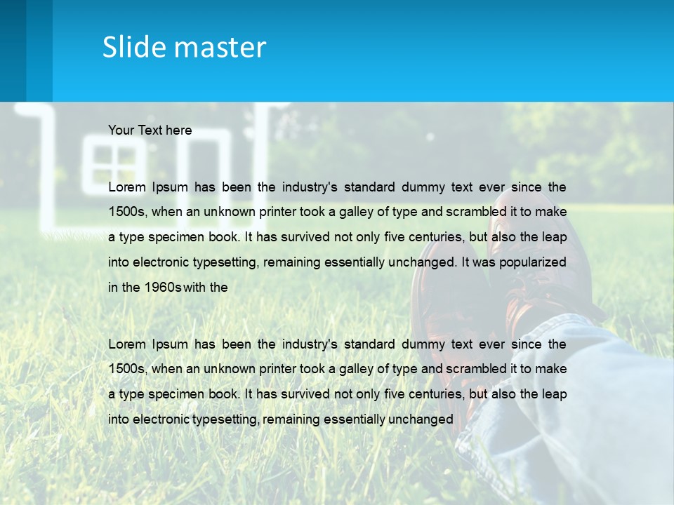 System Cold House PowerPoint Template