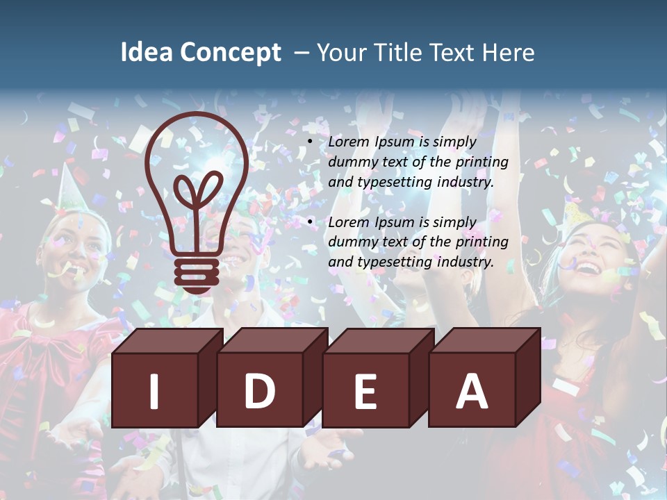 Industry White Supply PowerPoint Template