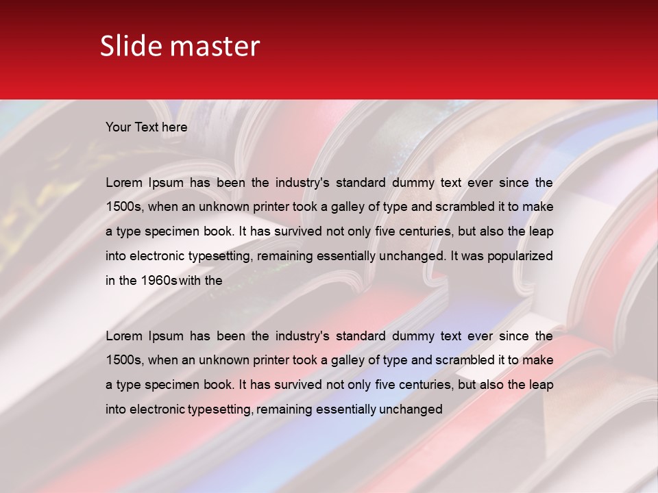 Switch Temperature Electric PowerPoint Template