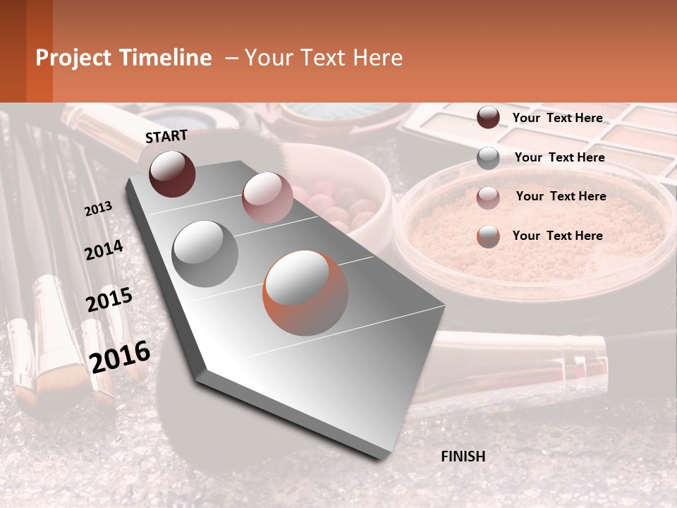 Technology Heat House PowerPoint Template