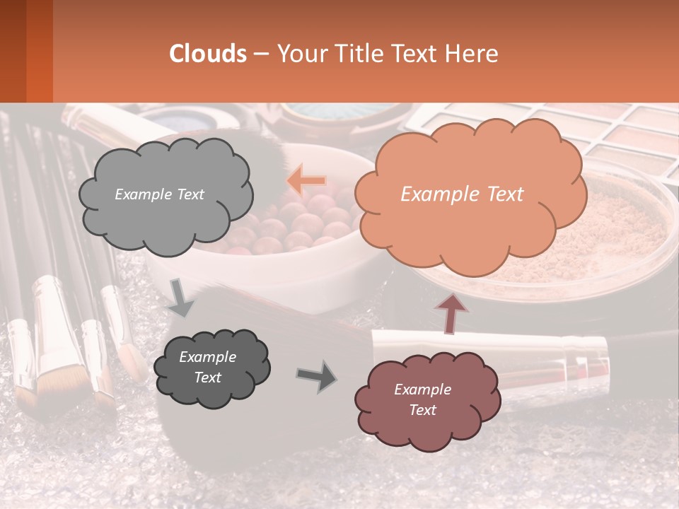 Technology Heat House PowerPoint Template