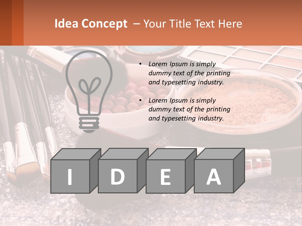 Technology Heat House PowerPoint Template