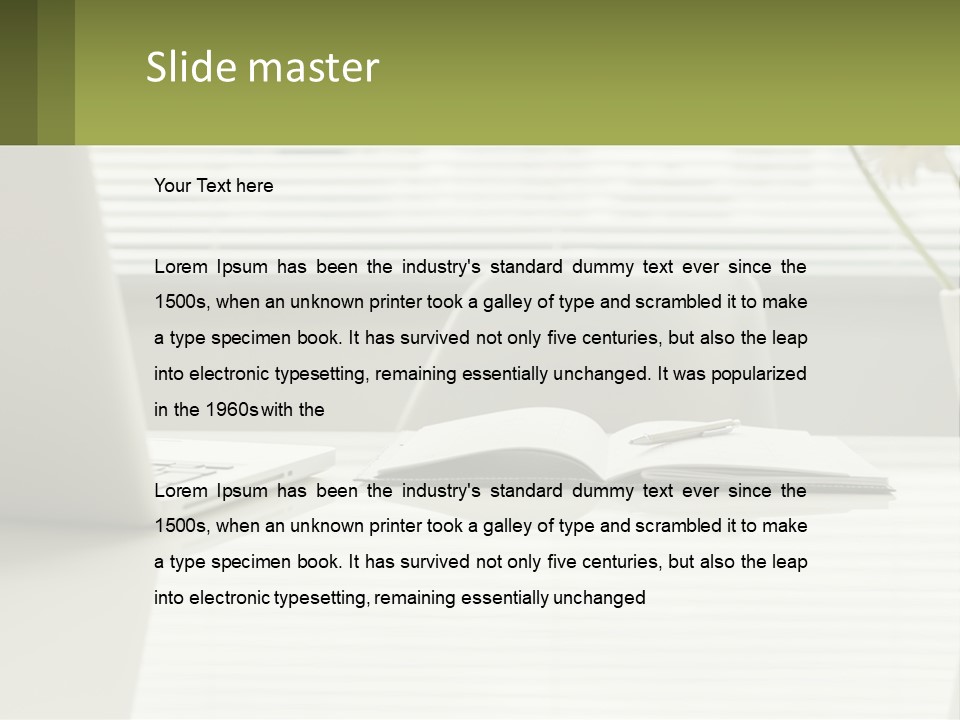 Temperature Electricity House PowerPoint Template
