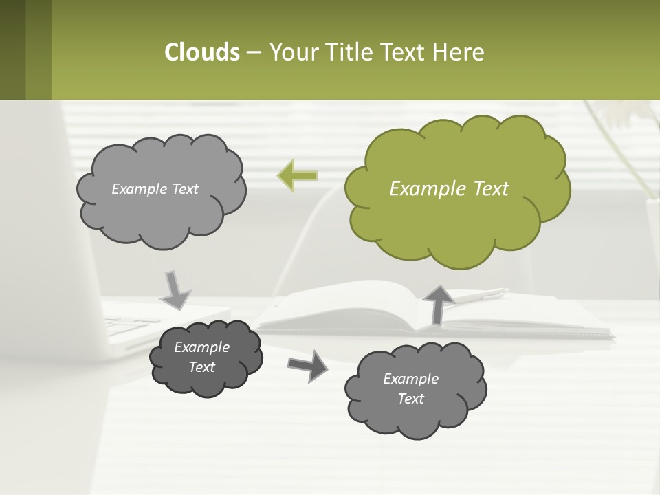 Temperature Electricity House PowerPoint Template