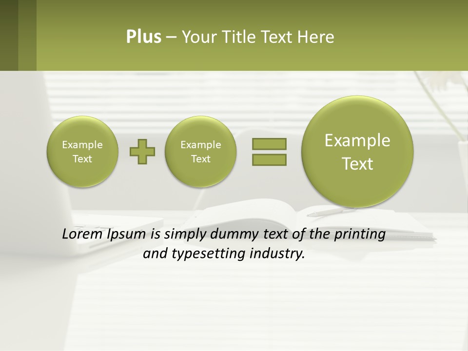 Temperature Electricity House PowerPoint Template