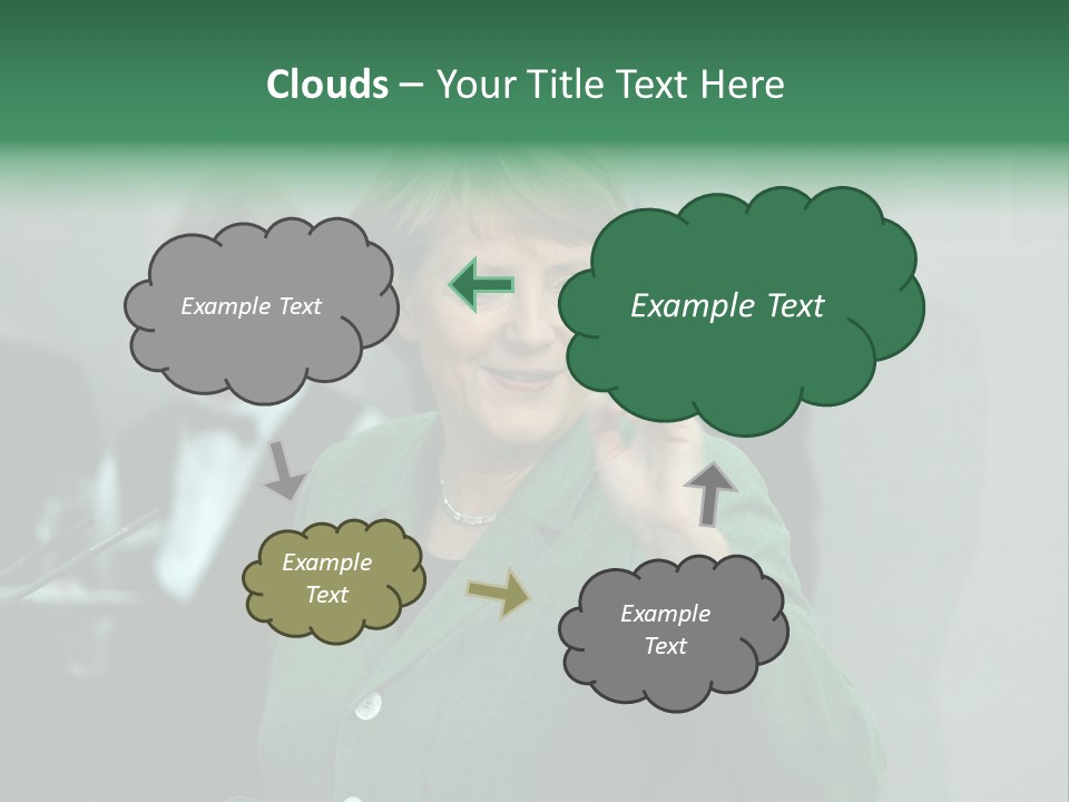 Electricity House Climate PowerPoint Template