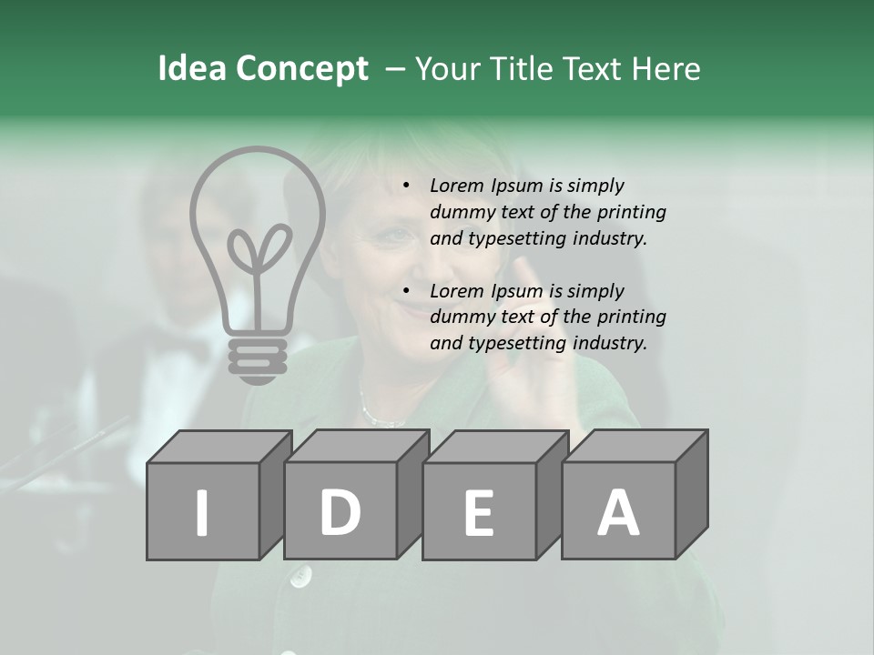 Electricity House Climate PowerPoint Template