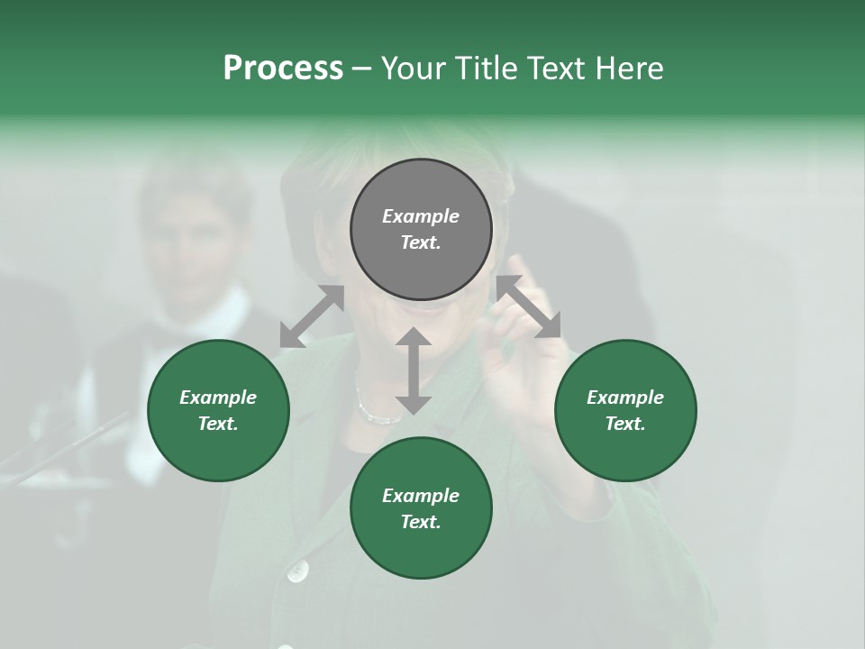 Electricity House Climate PowerPoint Template