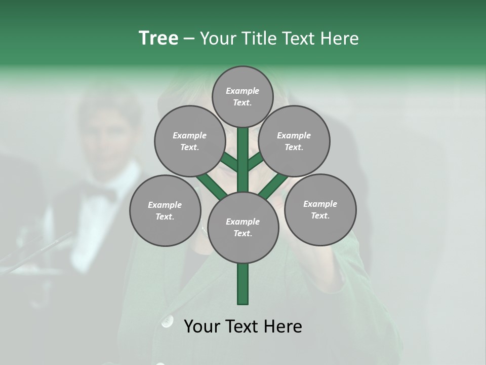 Electricity House Climate PowerPoint Template