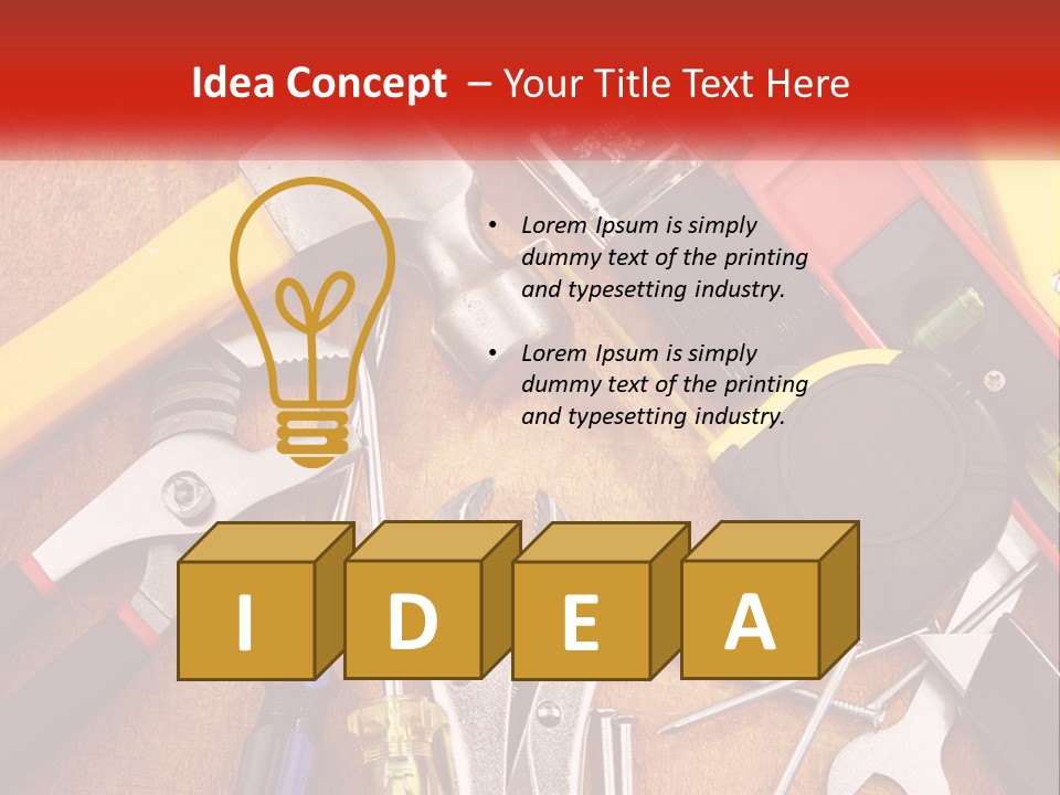 Air Supply Unit PowerPoint Template