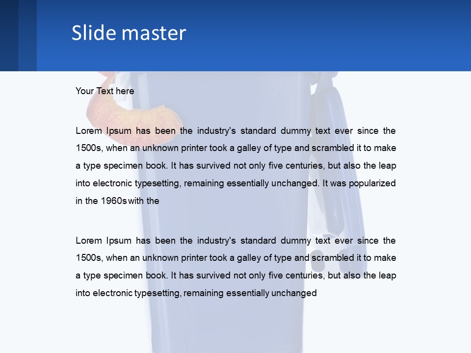 Electricity Cool Cooling PowerPoint Template
