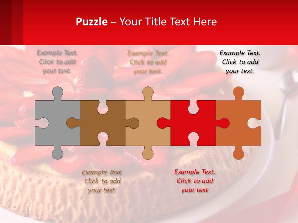 Remote White Part PowerPoint Template