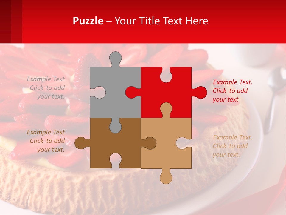 Remote White Part PowerPoint Template